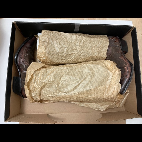 Mexican handmade leather boots Size 8 - Picture 15 of 16